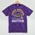 College Masters Degree Graduation Three Degrees Hotter Mineral Wash Tshirts Mineral Purple