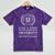 College University School Parody Students Graduation Mineral Wash Tshirts Mineral Purple
