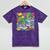 Colorful Kidcore 90s Nostalgia Meme Sneakers Robot Toy Slime Mineral Wash Tshirts Mineral Purple