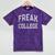 Crazy Antisocial FREAK COLLEGE Introvert Don't Call Me Mineral Wash Tshirts Mineral Purple Crazy Antisocial FREAK COLLEGE Introvert Don't Call Me Mineral Wash Tshirts Mineral Purple