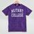 Crazy Stay Away From Me MUTANT COLLEGE Introvert AntiSocial Mineral Wash Tshirts Mineral Purple