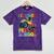 I Crushed Pre-K Monster Truck Graduation Preschool Grad 2025 Mineral Wash Tshirts Mineral Purple