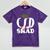 CSD Masters Graduation Men Women Son Daughter Mineral Wash Tshirts Mineral Purple
