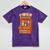 Cute Cats Retro 1980's Arcade Nostalgia Old Game Cabinet Mineral Wash Tshirts Mineral Purple