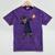 Cute Dabbing Kid Elementary School Graduation Baseball Mineral Wash Tshirts Mineral Purple