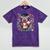 Cute Graduation Zebra Holding Diploma T Shirt Mineral Wash Tshirts Mineral Purple
