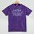 Cute Introvert Shy Person Quote Anti-Social Inner Strength Mineral Wash Tshirts Mineral Purple