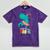 Cute Magical Ballerina Dino Unicorn Pre-K Graduation Mineral Wash Tshirts Mineral Purple