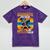 Dabbing Boy Goodbye 2nd Grade Hello 3rd Grade Graduation Mineral Wash Tshirts Mineral Purple