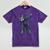 Dabbing Graduate Zebra Team Mascot Graduation Senior Shirt Mineral Wash Tshirts Mineral Purple