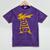 Dabbing Graduation Class Of 2018 T-Shirt School Colors Mineral Wash Tshirts Mineral Purple