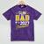 Dad Graduation Senior 2027 Proud Dad Of a 2027 Graduate Mineral Wash Tshirts Mineral Purple