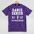 Dance Team Senior 2025 Dance Senior Night Graduation Party Mineral Wash Tshirts Mineral Purple