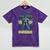 DC Comics Graduation Batman The Grad Power Stance Mineral Wash Tshirts Mineral Purple
