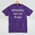 Definitely Not On Drugs Shirt Graduation T Shirt Mineral Wash Tshirts Mineral Purple