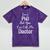 For Doctors PhD Graduation Tee Mineral Wash Tshirts Mineral Purple