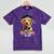 Dog Class Of 2024 Graduation Senior 2024 Men Women Girls Kids Mineral Wash Tshirts Mineral Purple