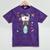 Donkey Nurse RN ER Nursing School Graduation Mineral Wash Tshirts Mineral Purple