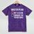DVM Veterinarian Graduation Doctor Veterinary Medicine Mineral Wash Tshirts Mineral Purple
