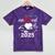 Earned It Nurse Graduation 2025 Nursing Grad Student RN LPN Mineral Wash Tshirts Mineral Purple