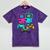 Eighties Console Controller Gaming Player Gadget Nostalgia Mineral Wash Tshirts Mineral Purple