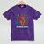 Elder Emo Nostalgia Skeleton Hand Mineral Wash Tshirts Mineral Purple