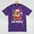 Ew People Capybara Christmas Introvert Holiday Humor Mineral Wash Tshirts Mineral Purple