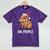 Ew People Capybara Christmas Lights Introvert Humor Mineral Wash Tshirts Mineral Purple