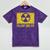 Fallout Shelter Nuclear War Radioactive Nostalgia T-Shirt Mineral Wash Tshirts Mineral Purple