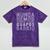 Famous 80's Nostalgia Spanish Rock Premium Tri-Blend Mineral Wash Tshirts Mineral Purple