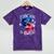 Fishing Runs In My Blood Introvert Hobby Antisocial Mineral Wash Tshirts Mineral Purple