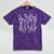 Floral Surgical Tech Surgery Medical Med School Graduation Mineral Wash Tshirts Mineral Purple