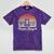 Never Forget Retro Nostalgia Vintage Cassette Mineral Wash Tshirts Mineral Purple