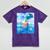 Frutiger Aero Aesthetic Tech Bubble Tea Boba Milktea Fishes Raglan Baseball Tee Mineral Wash Tshirts Mineral Purple Frutiger Aero Aesthetic Tech Bubble Tea Boba Milktea Fishes Raglan Baseball Tee Mineral Wash Tshirts Mineral Purple