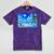 Frutiger Aero Beach Y2k Aesthetic Palm Tree Sand Ocean Mineral Wash Tshirts Mineral Purple