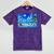 Frutiger Aero Beach Y2k Aesthetic Palm Tree Sand Ocean Premium Mineral Wash Tshirts Mineral Purple