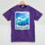 Frutiger Aero Skeuomorphism User Interface Nostalgia Mineral Wash Tshirts Mineral Purple