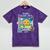 Frutiger Aero Y2K Meme Graphic 2000s Nostalgia Premium Mineral Wash Tshirts Mineral Purple
