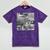 Frutiger Aero Y2K Old School Retro Vibes Mineral Wash Tshirts Mineral Purple