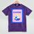 Fun Cute Introvert Cat Character With Wine Mineral Wash Tshirts Mineral Purple