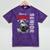 Fun Trendy UFO Sloth Graduation Class Of 2024 Senior Mineral Wash Tshirts Mineral Purple