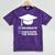 Funny Graduate Joke Mens Womens Graduation Gifts Mineral Wash Tshirts Mineral Purple