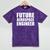 Future Aerospace Engineer College Graduate Graduation Mineral Wash Tshirts Mineral Purple