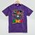 Future HBCU Grad Dabbing Kid Graduation For Boys Kids Mineral Wash Tshirts Mineral Purple