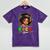 Future HBCU Grad Girl Kids Graduation HBCU College Mineral Wash Tshirts Mineral Purple