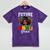 Future HBCU Grad Girl HBCU Toddler Kids Graduation Mineral Wash Tshirts Mineral Purple