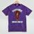 Future HBCU Grad Girl Wearing Graduation Gown Mineral Wash Tshirts Mineral Purple