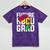 Future HBCU Graduate Afro Girls College Graduation Mineral Wash Tshirts Mineral Purple