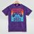 Game Over Class Of 2021 Shirt Students Graduation Mineral Wash Tshirts Mineral Purple