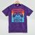 Game Over Class Of 2024 Shirt Students Graduation Mineral Wash Tshirts Mineral Purple